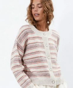 Lollys Laundry Uma Stripe Cardigan