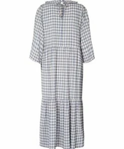 Lollys Laundry Sonya Dress Dusty Blue