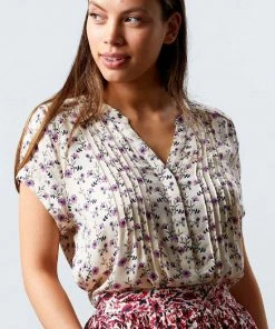 Lollys Laundry Heather Top Creme