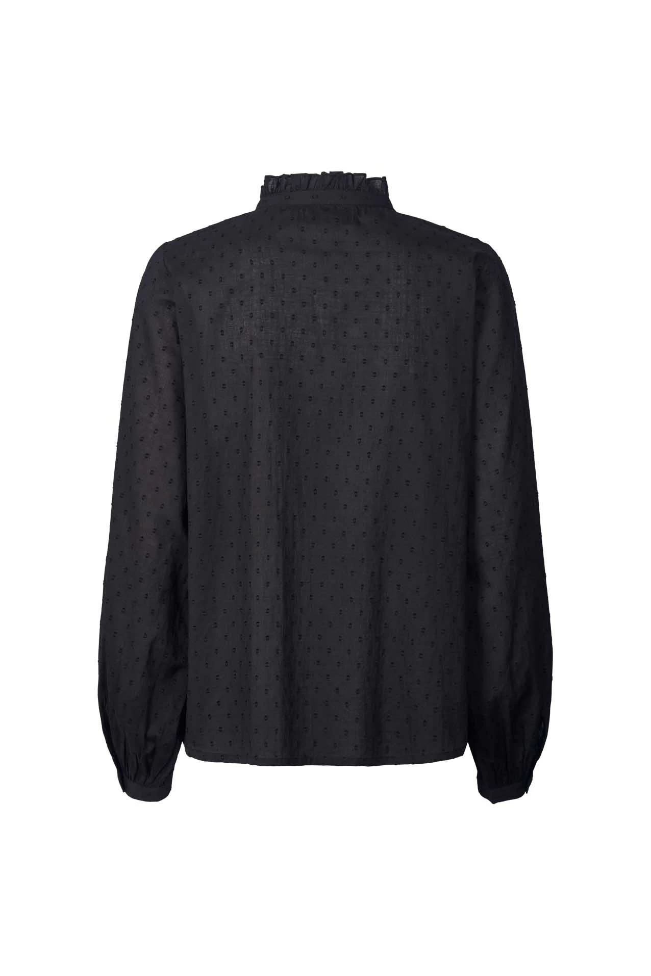 Lollys Laundry NICKY WASHED BLACK SHIRT 4 Lollys Laundry NICKY WASHED BLACK SHIRT