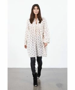 Lollys Laundry Georgia Dress - Creme