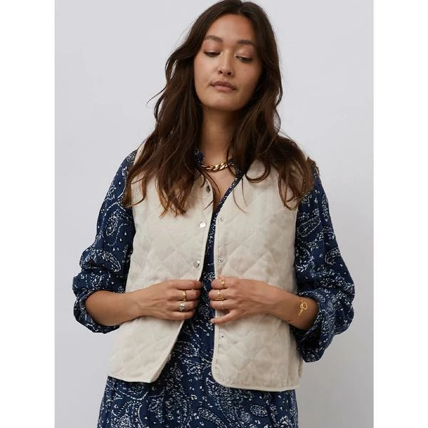 Lollys Laundry Viggo Vest Cream 3 Lollys Laundry Viggo Vest Cream