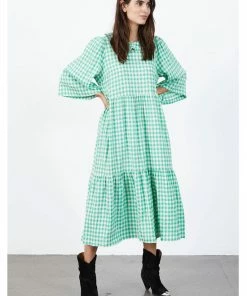Lollys Laundry Sonya Dress Green