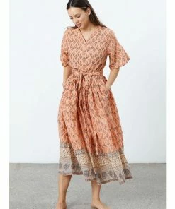 Lollys Laundry Sumia Dress Coral