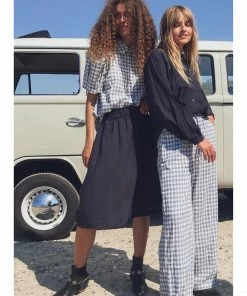 Lollys Laundry Washed Black Ella Skirt