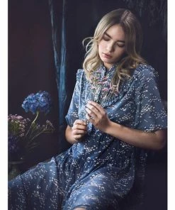 Lollys Laundry Blue Floral Darling Dress