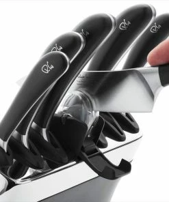 Robert Welch Signature Knife Block Set with Sharpener