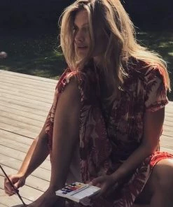 Lollys Laundry Heather Top In Red