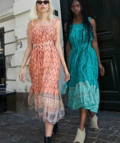 Lollys Laundry Tabitha Dress - Coral 5 Lollys Laundry Tabitha Dress - Coral