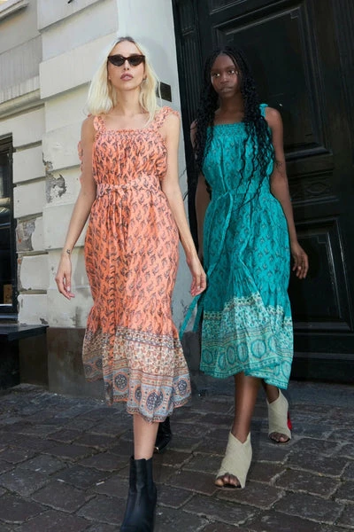 Lollys Laundry Tabitha Dress - Coral 3 Lollys Laundry Tabitha Dress - Coral