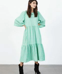 Lollys Laundry Sonya Dress In Green
