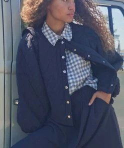 Lollys Laundry Aby Shirt Dusty Blue