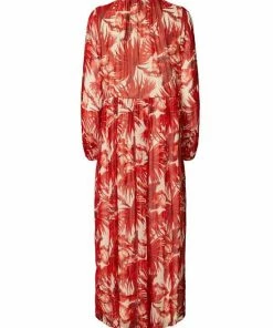 Lollys Laundry Luciana Dress Flower Print Red