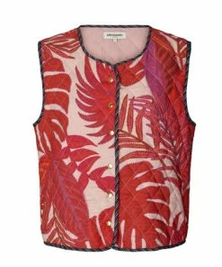 Lollys Laundry Viggo Flower Print Vest
