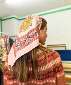 Lollys Laundry Lana Rust Fairisle Sweater