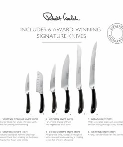 Robert Welch Signature Prism Oak Knife Block Set