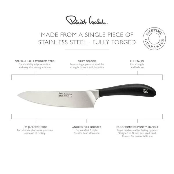 Robert Welch 18cm Signature Cooks Knife 4 Robert Welch 18cm Signature Cooks Knife
