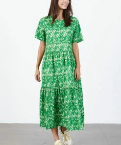 Lollys Laundry Fie Dress - Green