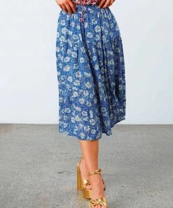 Lollys Laundry Lolly's Laundry Morning Cornflower Skirt In Blue