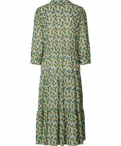 Lollys Laundry Olivia Green Floral Dress