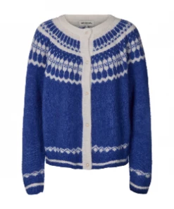 Lollys Laundry Nova Cardigan Neon Blue