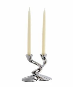 Robert Welch Windrush Candlestick, 2 Piece
