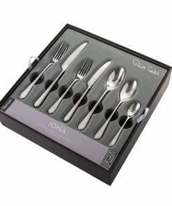 Robert Welch Iona Bright Cutlery Set 84 Piece