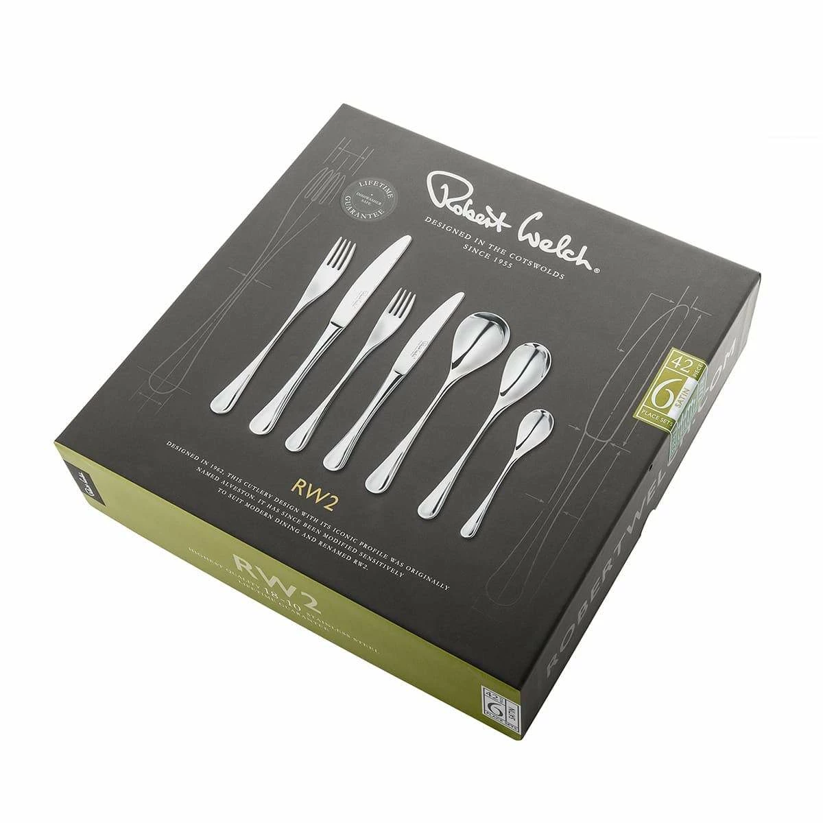 Robert Welch RW2 Satin Cutlery Set 42 Piece 3 Robert Welch RW2 Satin Cutlery Set 42 Piece