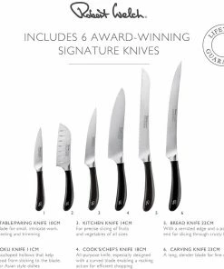 Robert Welch Signature Knife Block Set with Sharpener