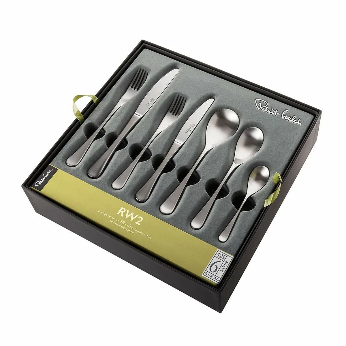 Robert Welch RW2 Satin Cutlery Set 42 Piece 2 Robert Welch RW2 Satin Cutlery Set 42 Piece