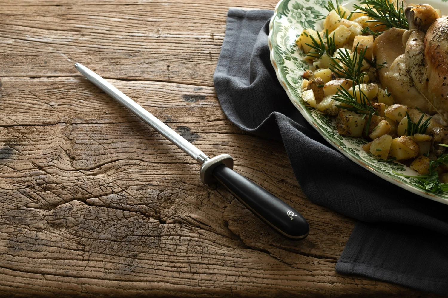 Robert Welch Signature Sharpening Steel 23cm 3 Robert Welch Signature Sharpening Steel 23cm