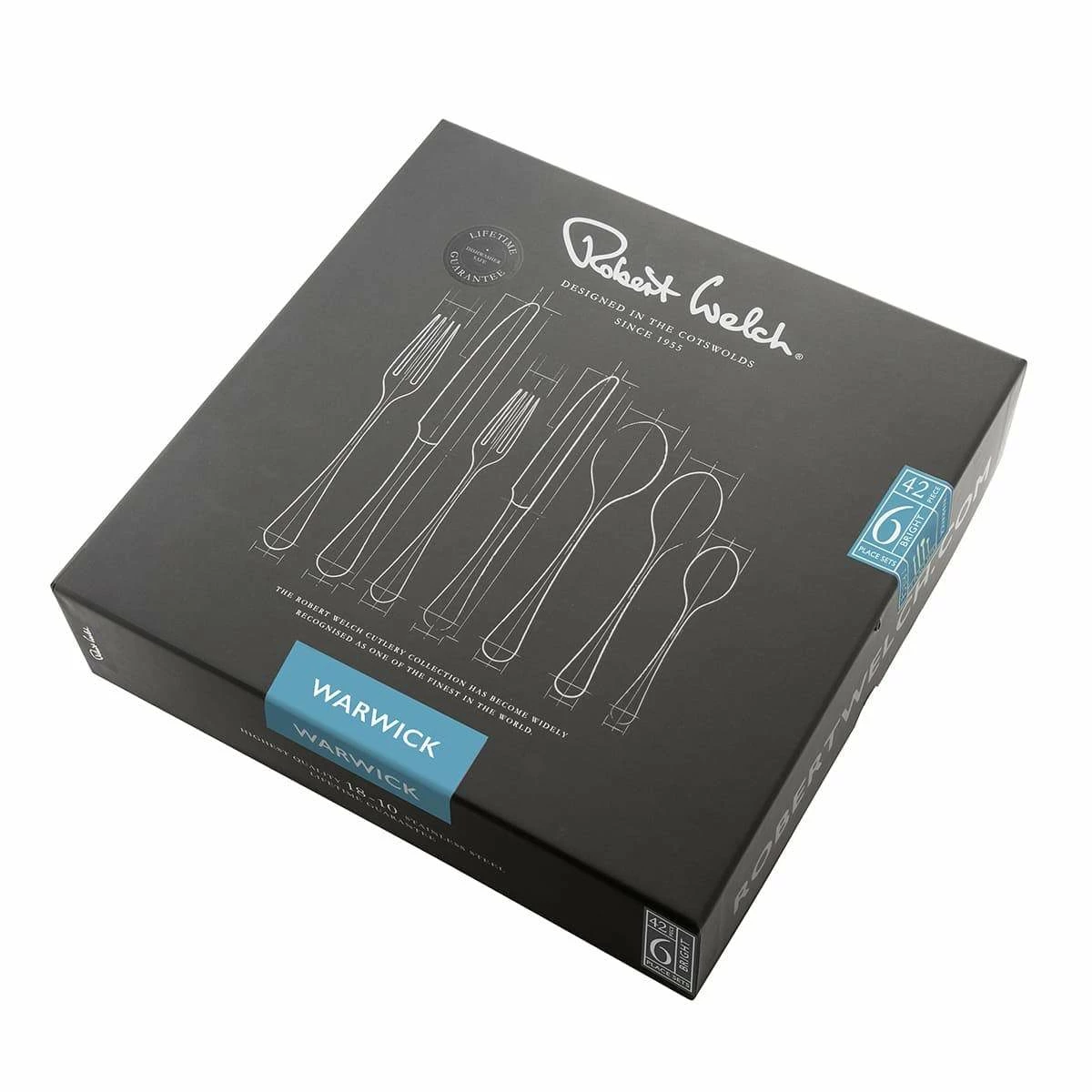 Robert Welch Warwick Bright Cutlery Set 42 Piece 3 Robert Welch Warwick Bright Cutlery Set 42 Piece