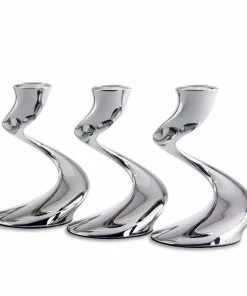 Robert Welch Windrush Candlestick Set of 3