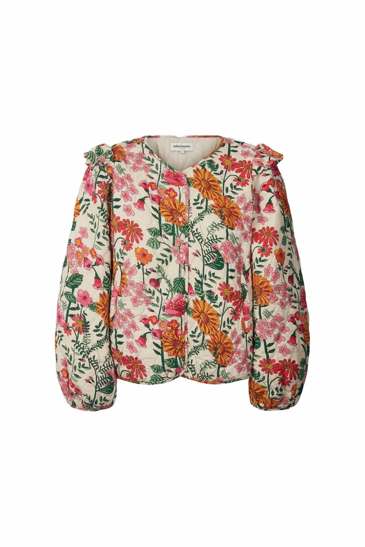 Lollys Laundry Ulla Jacket with Flower Print 1 Lollys Laundry Ulla Jacket with Flower Print