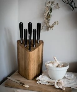 Robert Welch Signature Prism Oak Knife Block Set