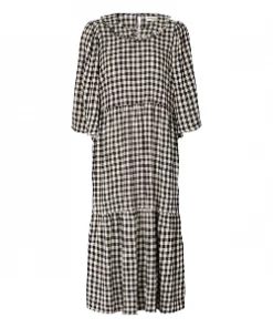 Lollys Laundry Sonya Gingham Midi Dress