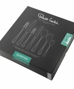 Robert Welch 84 Pieces Quinton Vintage Cutlery Set for 12 Peoples