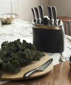 Robert Welch Signature Knife Block Set with Sharpener