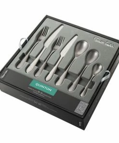 Robert Welch 84 Pieces Quinton Vintage Cutlery Set for 12 Peoples
