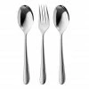 Robert Welch 3 Piece Kingham Stainless Steel Serving Set