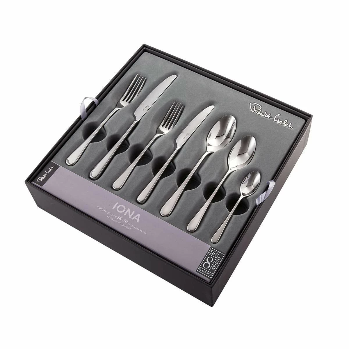 Robert Welch Iona Bright Cutlery Set 56 Piece 2 Robert Welch Iona Bright Cutlery Set 56 Piece
