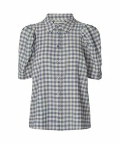 Lollys Laundry Dusty Blue Aby Shirt
