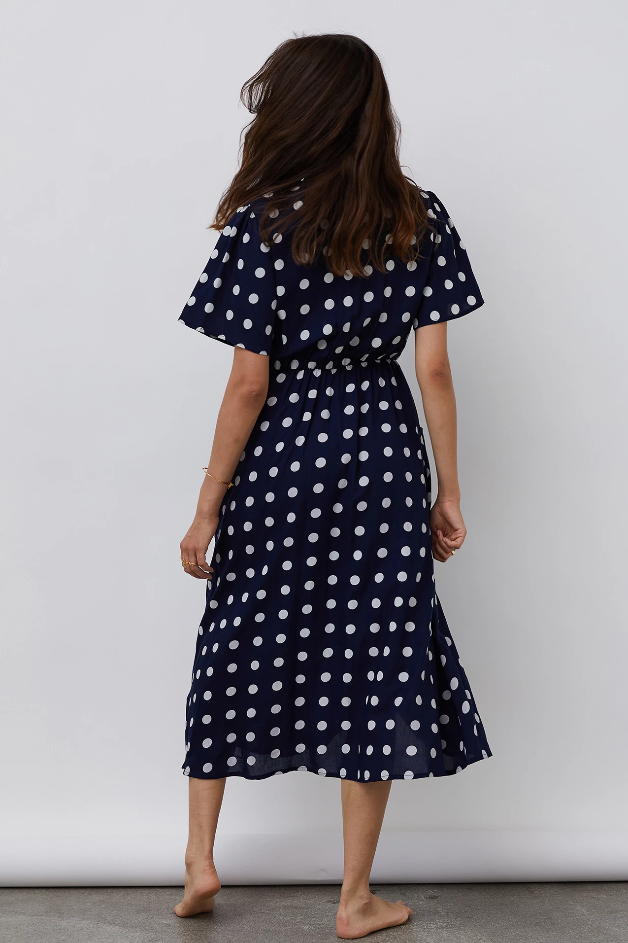Lollys Laundry Marie Navy Polka Dress 7 Lollys Laundry Marie Navy Polka Dress