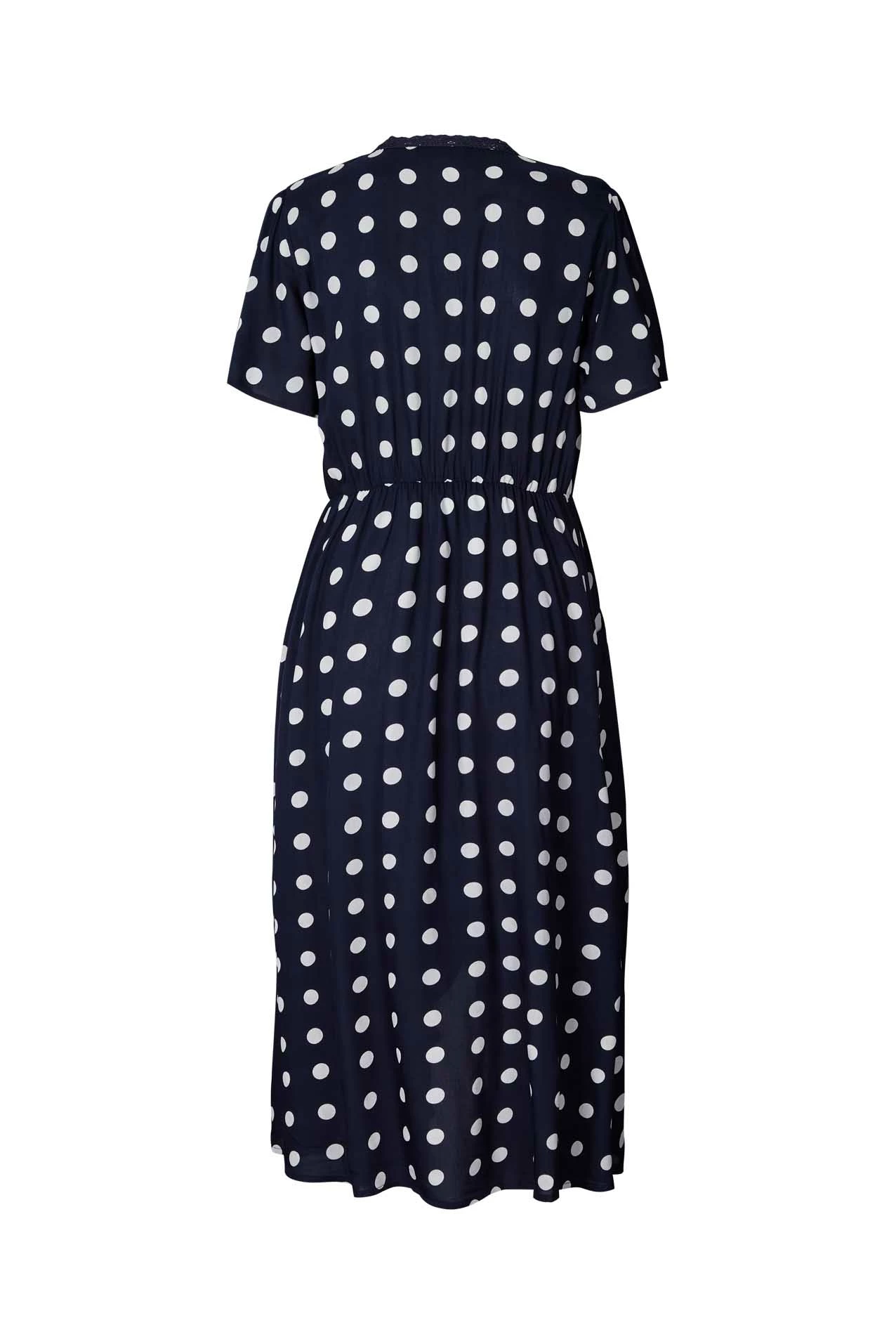 Lollys Laundry Marie Navy Polka Dress 2 Lollys Laundry Marie Navy Polka Dress