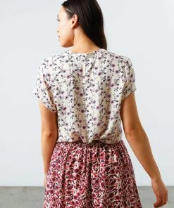 Lollys Laundry Lolly's Laundry Heather Top In Cream