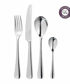 Robert Welch Offer! Malvern Bright Cutlery Set, 30 Piece for 6 People - 6 FREE Malvern Steak Knives