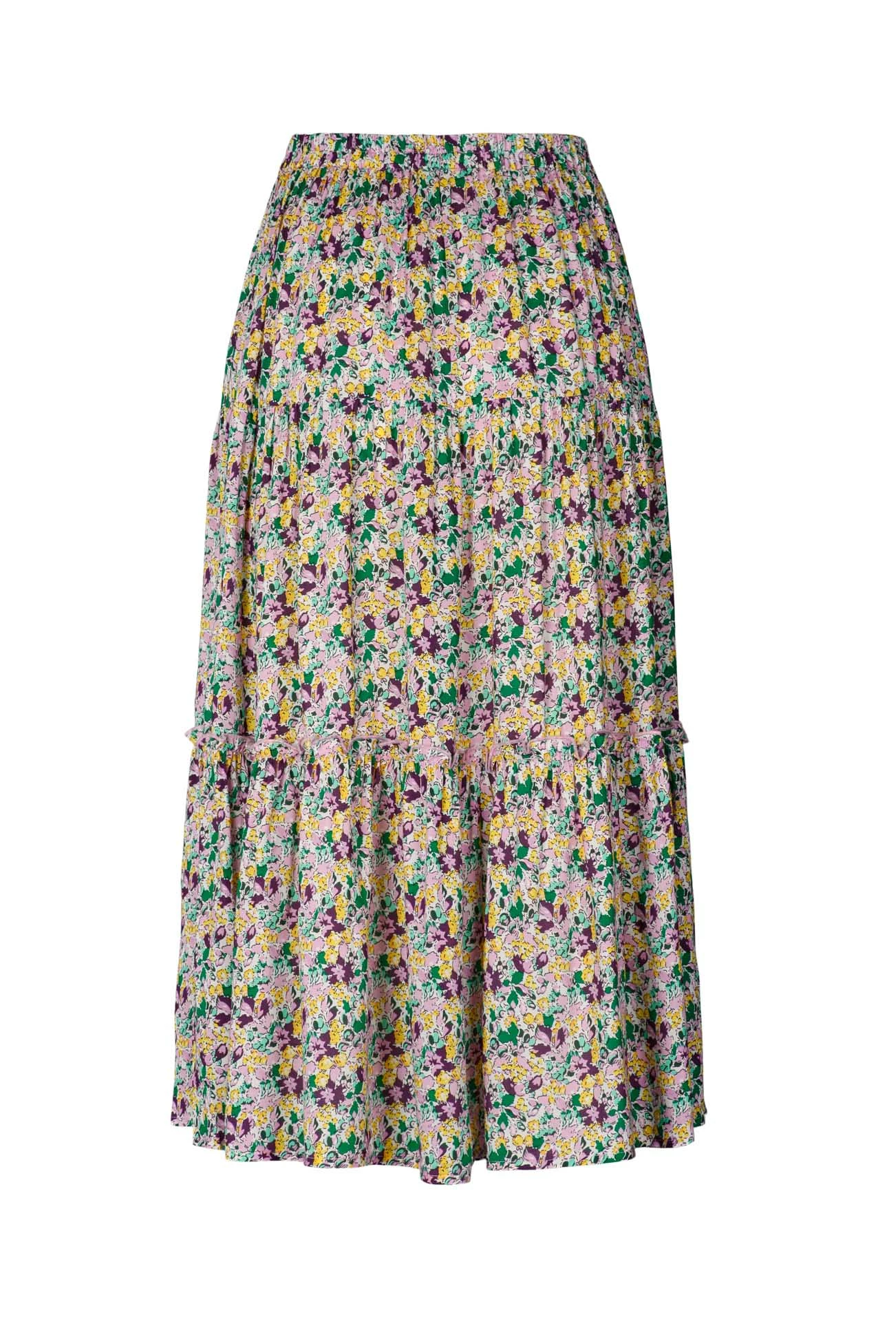 Lollys Laundry Floral Multi Coloured Morning Skirt 1 Lollys Laundry Floral Multi Coloured Morning Skirt