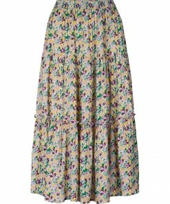 Lollys Laundry Floral Multi Coloured Morning Skirt 5 Lollys Laundry Floral Multi Coloured Morning Skirt