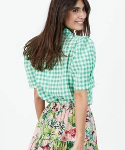 Lollys Laundry Green Aby Shirt