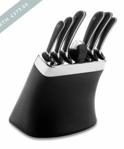 Robert Welch Signature Knife Block Set with Sharpener